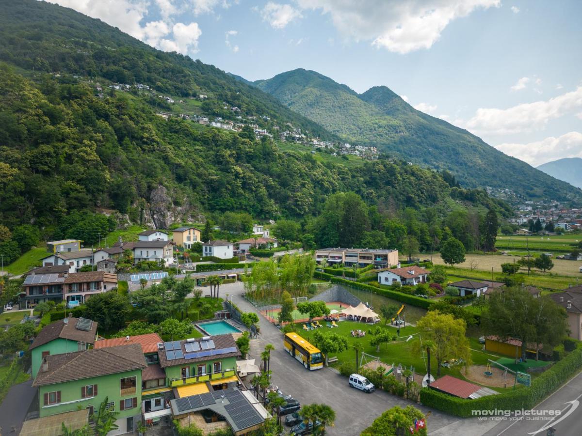 Bamboohouse Motel Riazzino المظهر الخارجي الصورة
